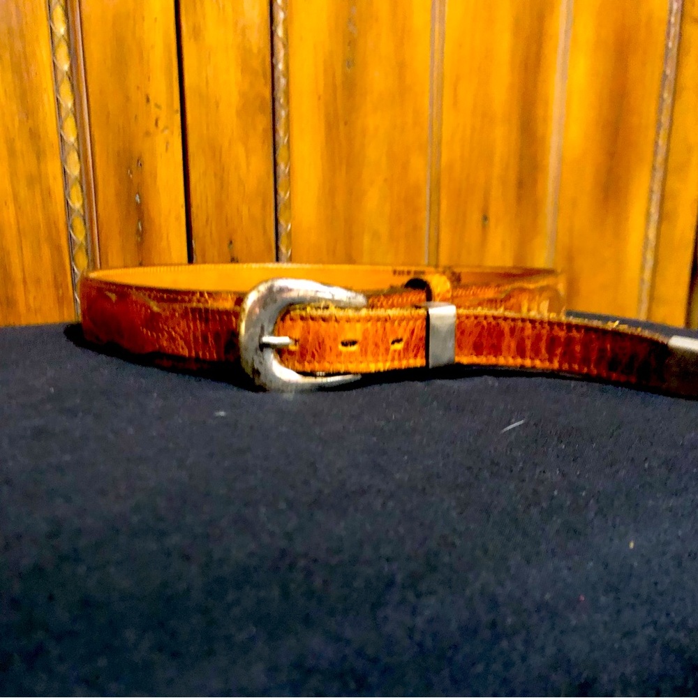 Men’s Belt, Brazos Joe. Brown, Size 34.